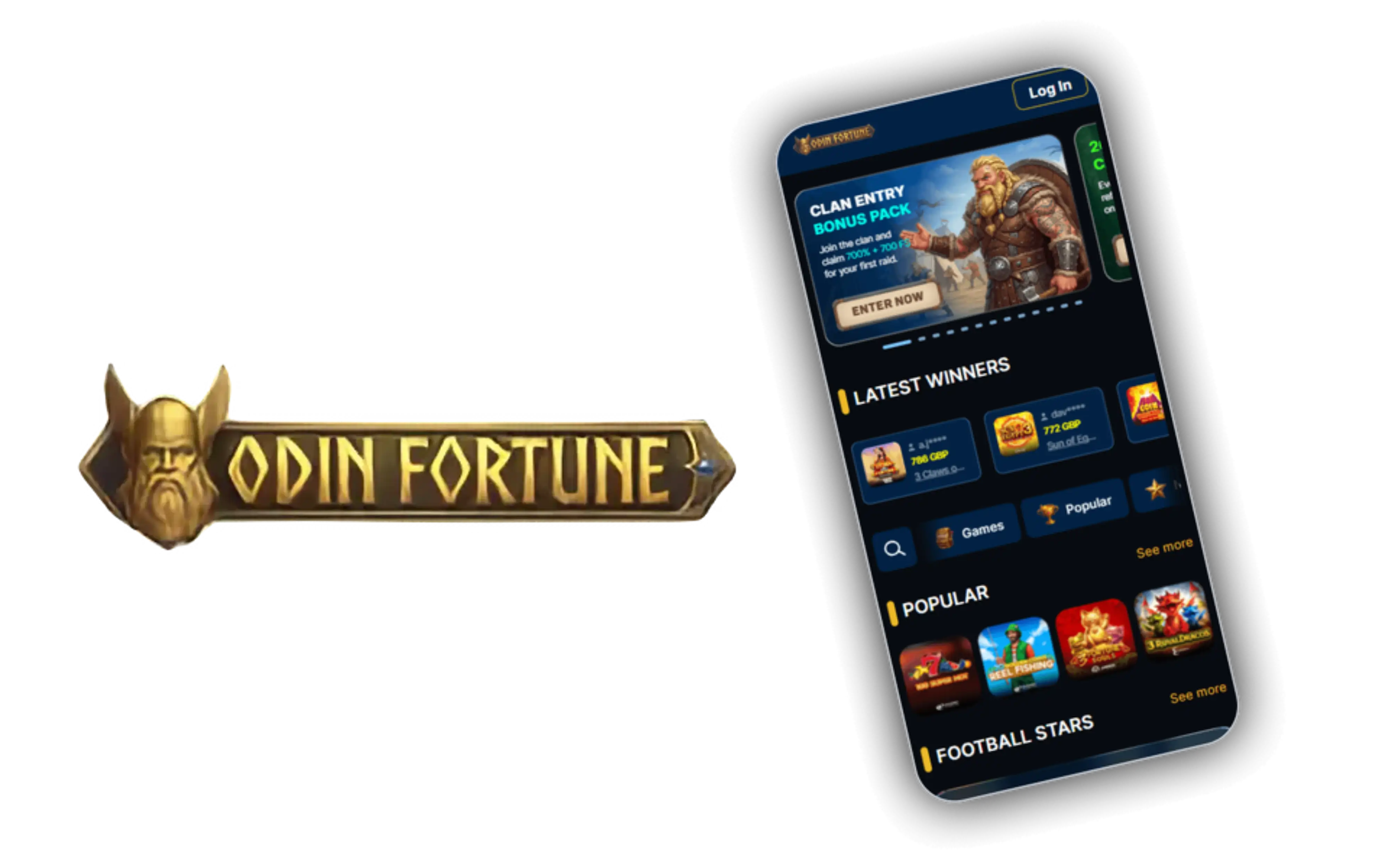 OdinFortune Casino App Screenshot